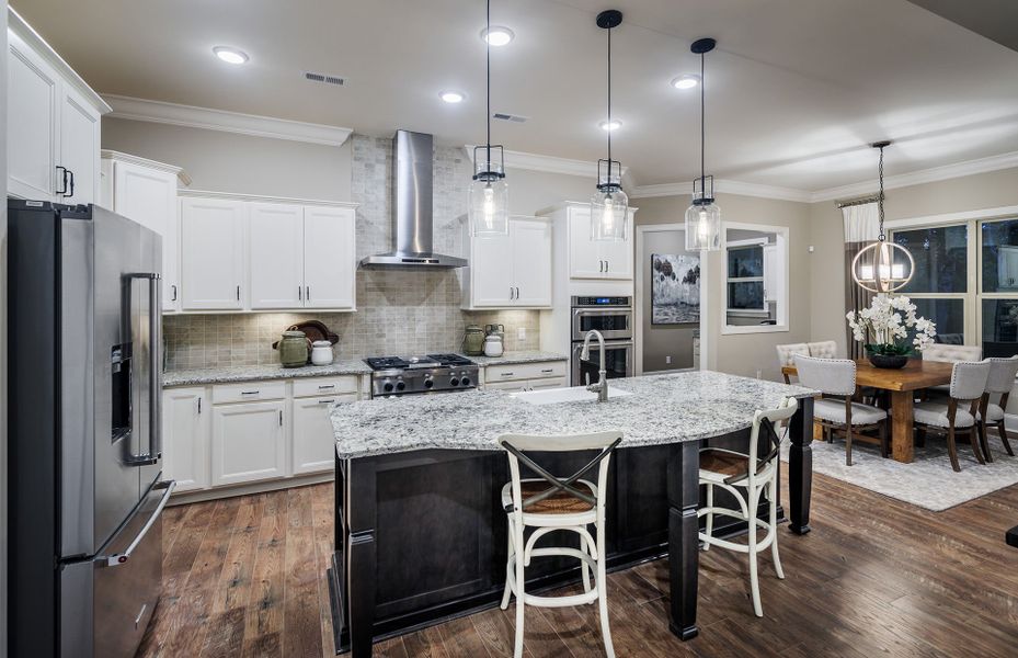 Representative furnished interior of a home built from the Worthington by Pulte Homes in The Retreat at Carolina Ridge, Harrisburg (Image 17).