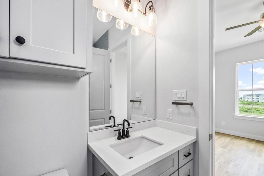 Bathroom three ensuite to the Junior Suite.