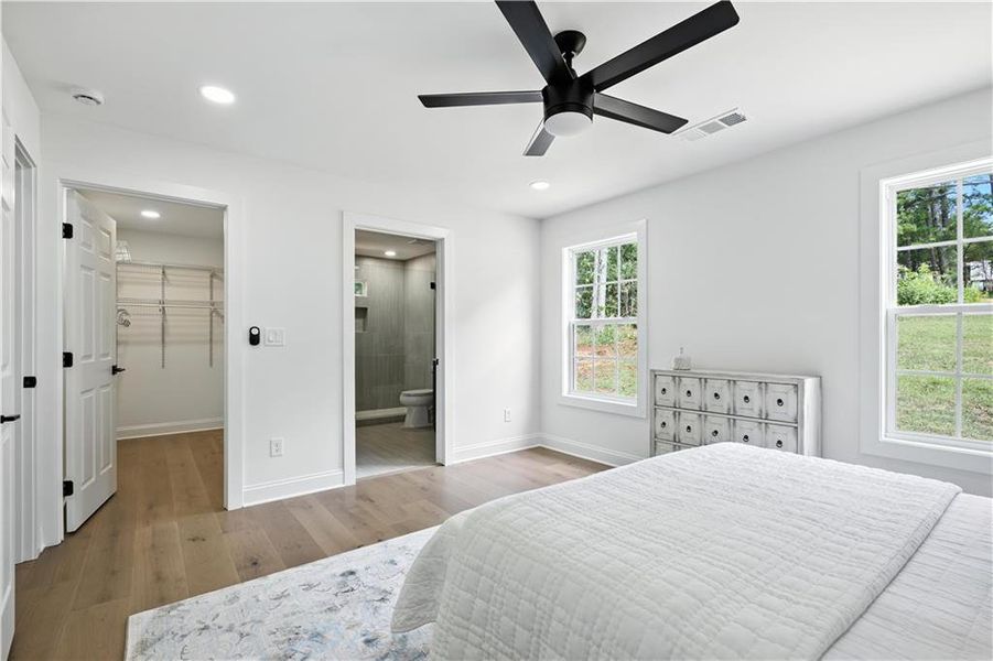 Furnished interior view inside a new home in , Woodstock (Image 24).