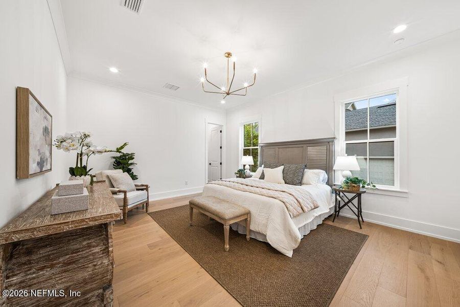 Furnished interior view inside a new home in , Jacksonville (Image 61).