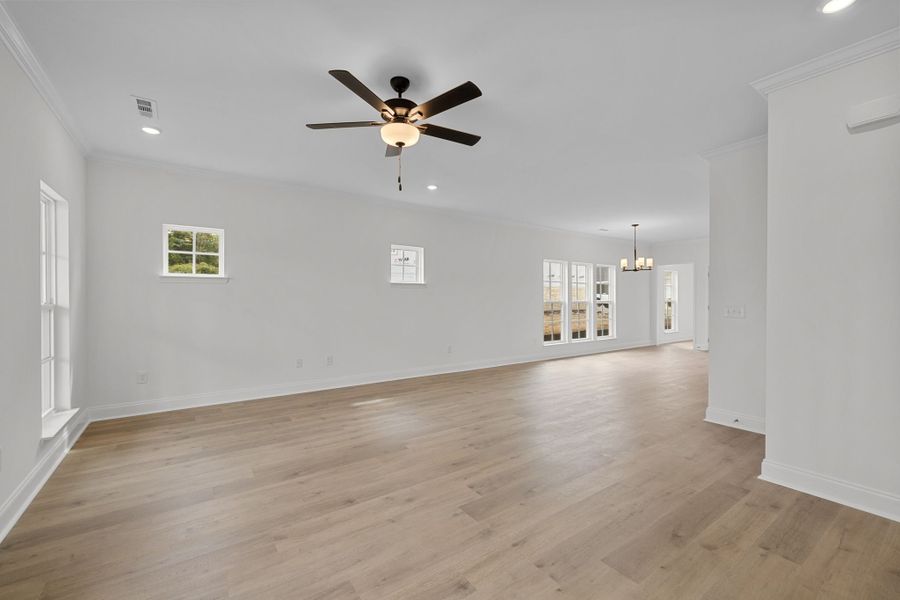 Spacious, unfurnished interior of a new home in Carothers Farms, Nolensville (Image 12).