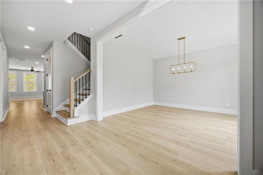 Spacious, unfurnished interior of a new home in Sterlington, Canton (Image 17).