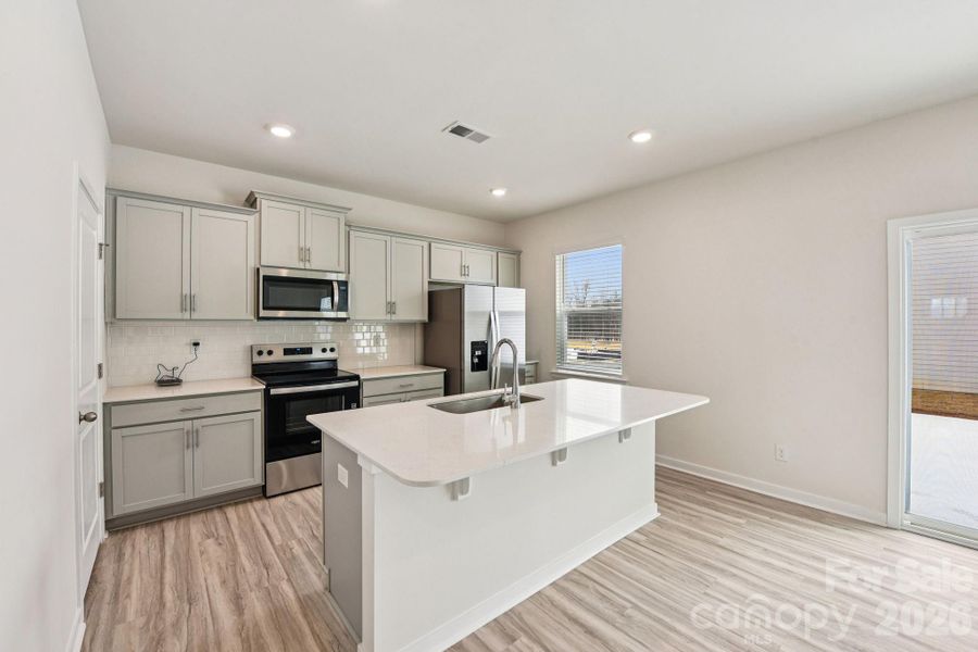 Furnished interior view inside a new home in The Falls at Newton, Newton (Image 11).