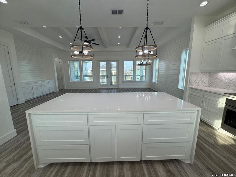Furnished interior view inside a new home in , Port Aransas (Image 20).
