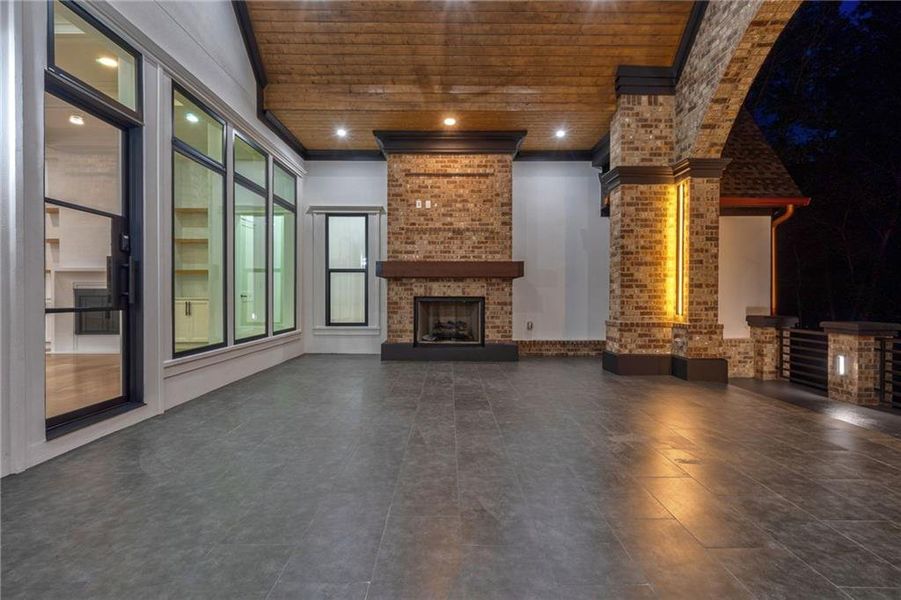 Exterior details and patio area of a home in , Loganville (Image 46). Exterior details and patio area of a home in , Loganville (Image 46).