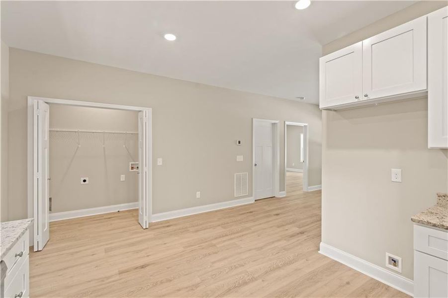 Spacious, unfurnished interior of a new home in , Dawsonville (Image 16). Spacious, unfurnished interior of a new home in , Dawsonville (Image 16).