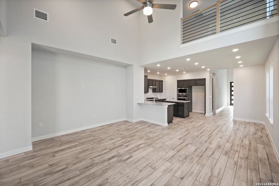 Spacious, unfurnished interior of a new home in VIDA, San Antonio (Image 11).