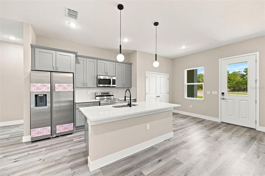 Furnished interior view inside a new home in , Ocala (Image 10). Furnished interior view inside a new home in , Ocala (Image 10).