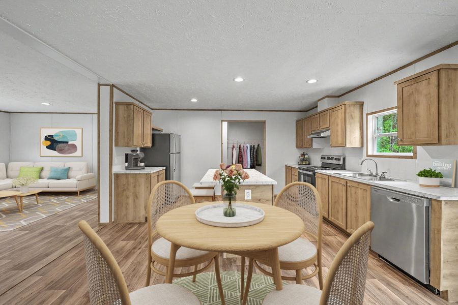 Furnished interior view inside a new home in , Ridgeville (Image 15).
