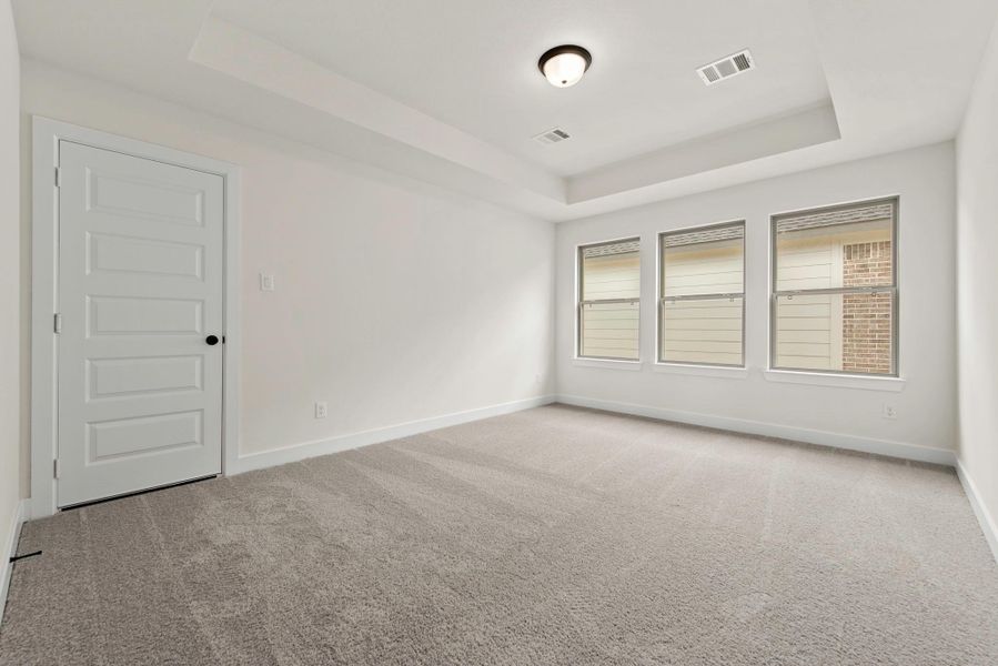 Spacious, unfurnished interior of a new home in The Trails - 45', New Caney (Image 13). Spacious, unfurnished interior of a new home in The Trails - 45', New Caney (Image 13).