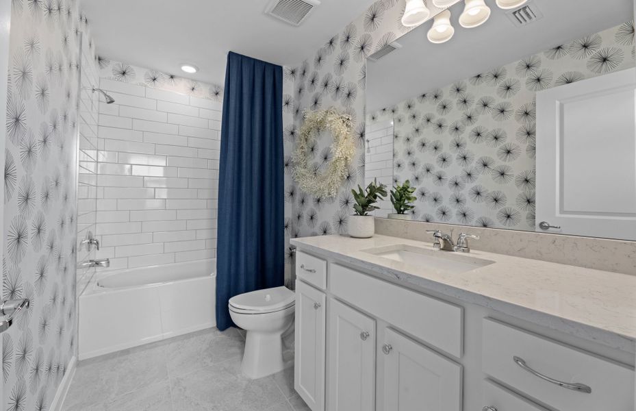 Furnished interior view inside a new home in Reagan Landing, Bradenton (Image 15).