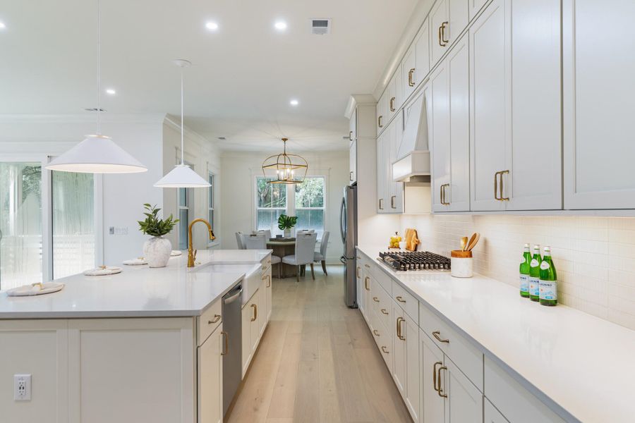 Furnished interior view inside a new home in , Mount Pleasant (Image 11).