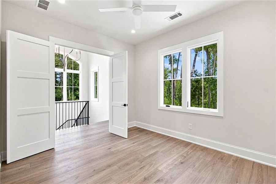 Spacious, unfurnished interior of a new home in , Milton (Image 58).