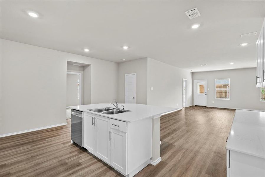 Furnished interior view inside a new home in , Fort Worth (Image 6). Furnished interior view inside a new home in , Fort Worth (Image 6).