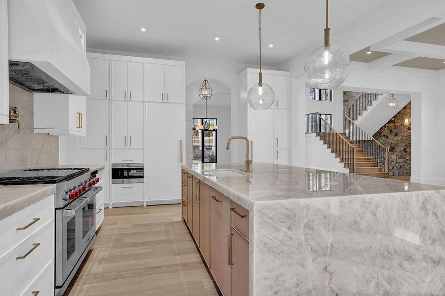 Furnished interior view inside a new home in , Johns Creek (Image 14).