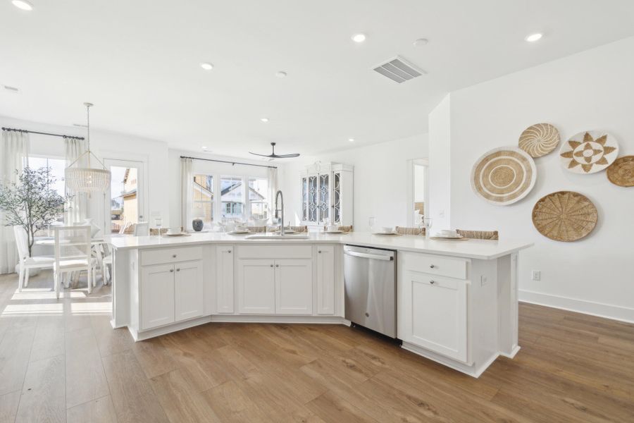 Furnished interior view inside a new home in Limehouse Farms: Arbor Collection, Summerville (Image 17). Furnished interior view inside a new home in Limehouse Farms: Arbor Collection, Summerville (Image 17).