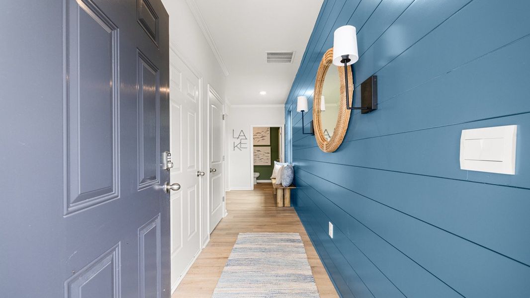 Representative unfurnished interior of a home built from the SUDBURY 24' TOWNHOME by D.R. Horton in Falcon Landing Townhomes, Gainesville (Image 21).