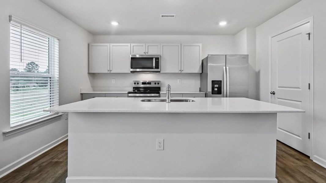 Furnished interior view inside a new home in Wilson's Ridge, Wilson's Mills (Image 6).