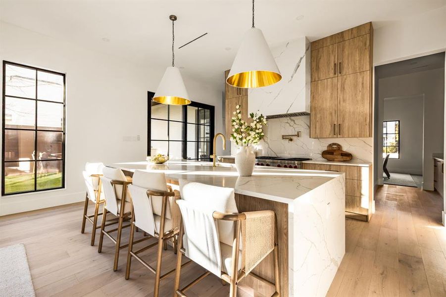 Furnished interior view inside a new home in , Dallas (Image 28).