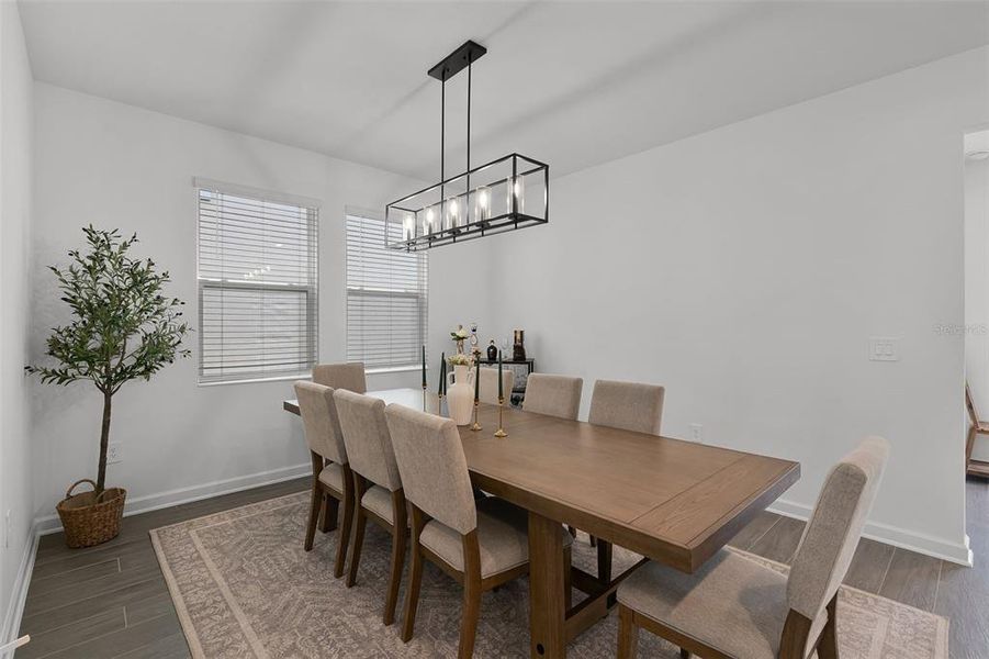 Furnished interior view inside a new home in , Orlando (Image 27).