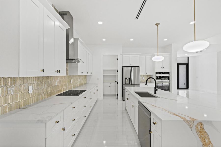 Furnished interior view inside a new home in , Loxahatchee (Image 8).
