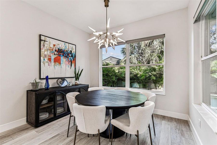 Furnished interior view inside a new home in , Tampa (Image 37).