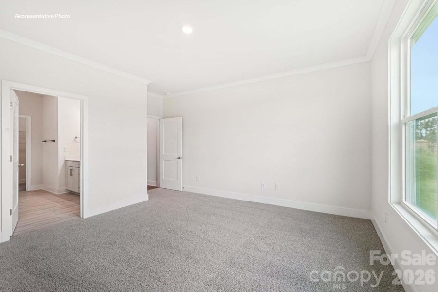 Spacious, unfurnished interior of a new home in Westport, York (Image 20).