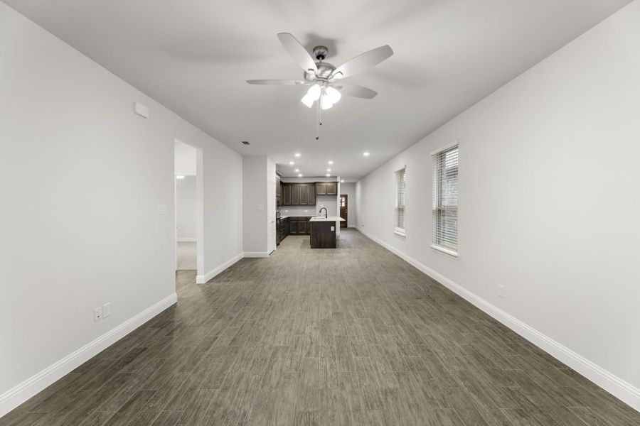 Front exterior of a new home in Redden Farms – Active Adult, Midlothian, TX, highlighting curb appeal (Image 16).