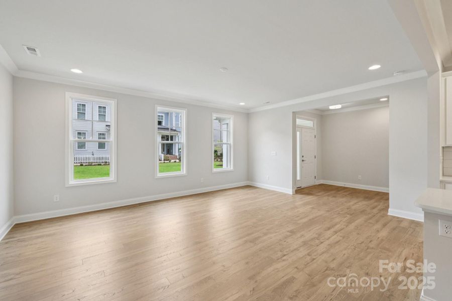 Spacious, unfurnished interior of a new home in Walk23, Huntersville (Image 25).