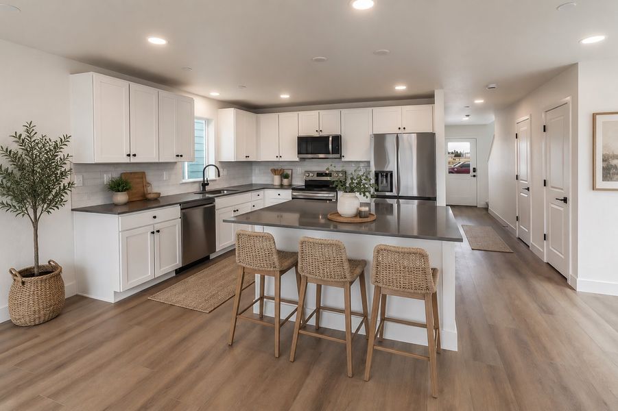 Furnished interior view inside a new home in Bloom, Fort Collins (Image 8).
