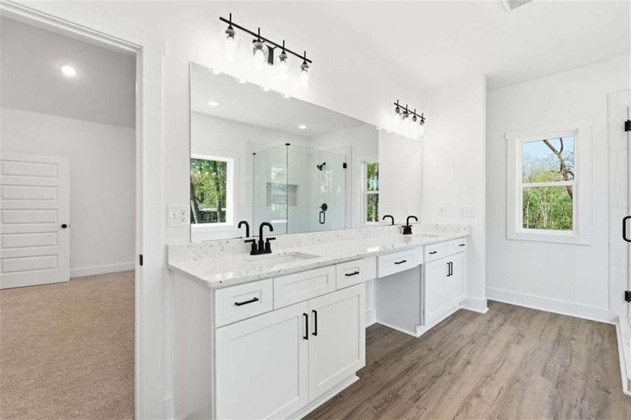 Furnished interior view inside a new home in , Covington (Image 6).