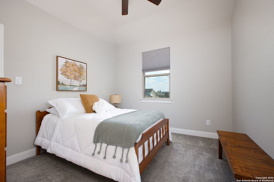 Representative furnished interior of a home built from the The Malta by Whitestone Custom Homes in Johnson Ranch, Bulverde (Image 21).