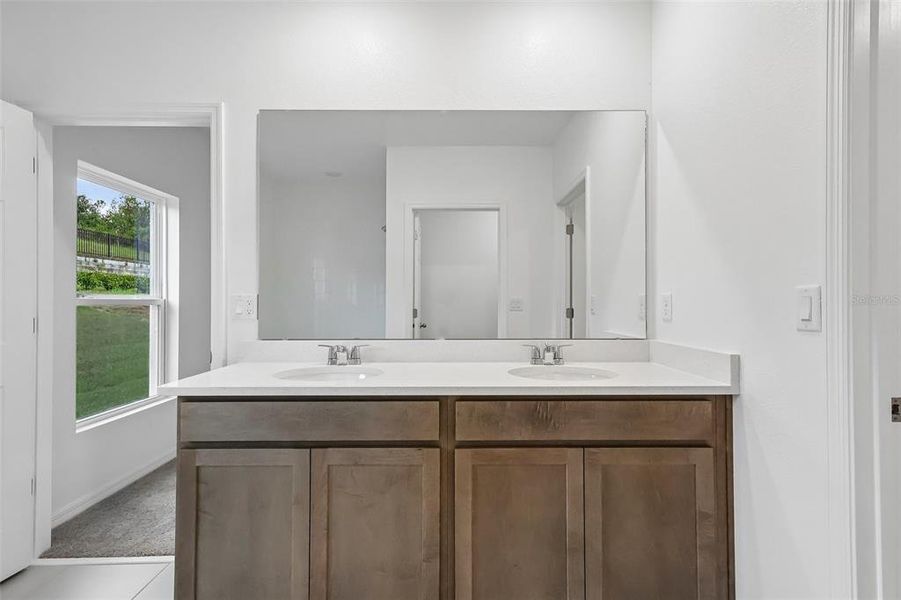 Furnished interior view inside a new home in Eagletail Landings, Howey-in-the-Hills (Image 7).
