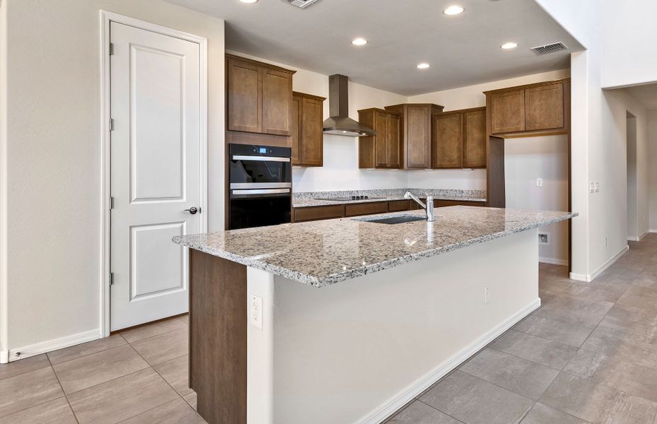 Furnished interior view inside a new home in El Rancho Santa Rosa, Maricopa (Image 8).