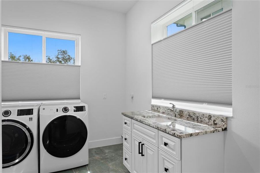 Furnished interior view inside a new home in , Dunedin (Image 25).
