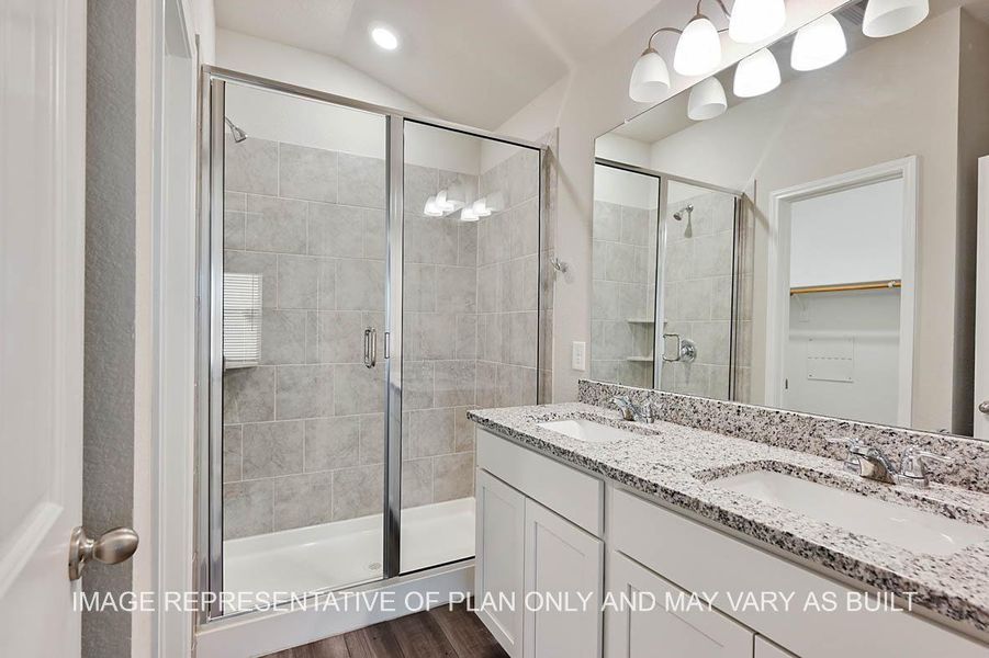 Furnished interior view inside a new home in Southern Pointe, College Station (Image 5). Furnished interior view inside a new home in Southern Pointe, College Station (Image 5).