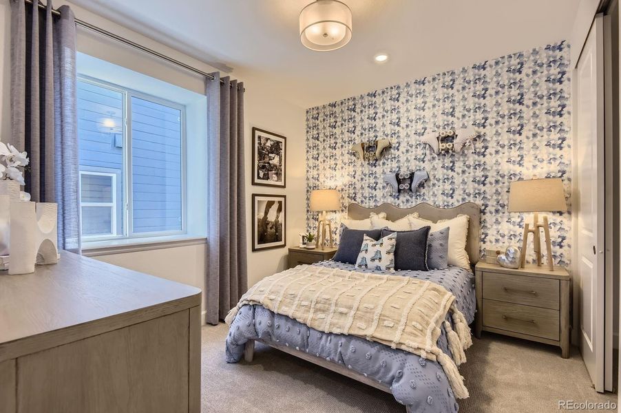 Furnished interior view inside a new home in , Parker (Image 18).