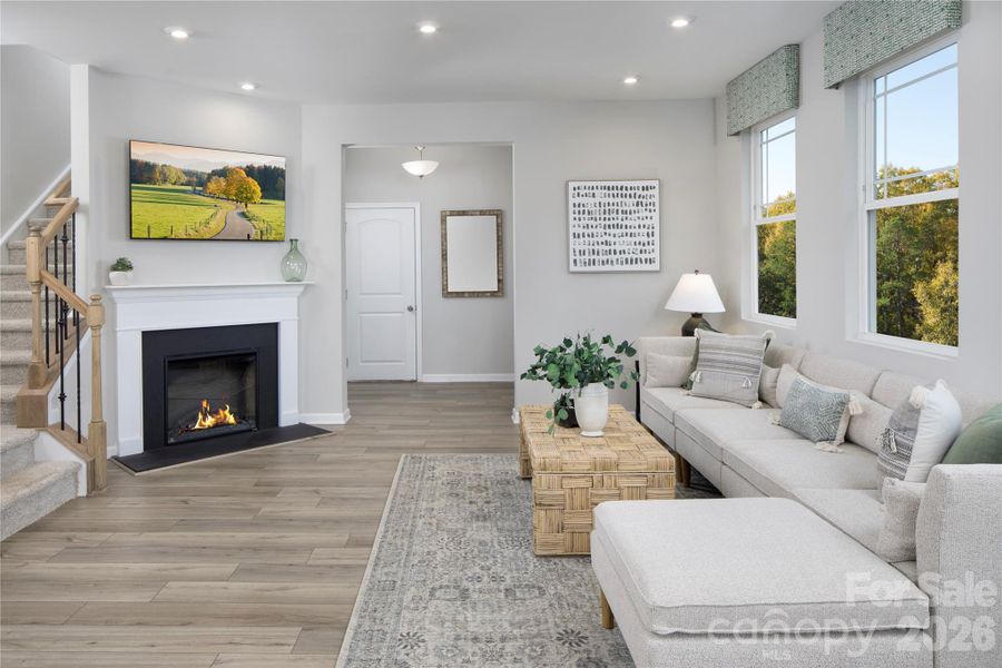Furnished interior view inside a new home in Cheyney, Charlotte (Image 12).