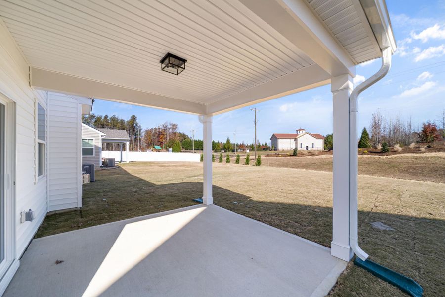 Exterior details and patio area of a home in Monterra, Kernersville (Image 3).
