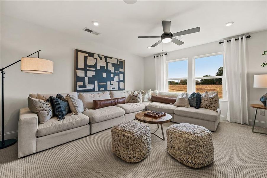 Furnished interior view inside a new home in Berkeley Mill, Cumming (Image 15).