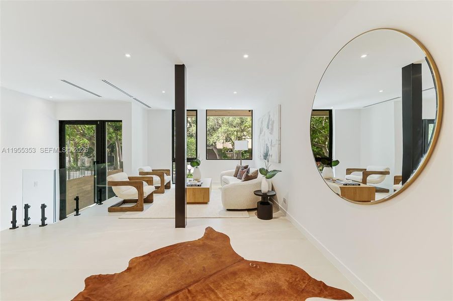 Furnished interior view inside a new home in , Miami (Image 10). Furnished interior view inside a new home in , Miami (Image 10).