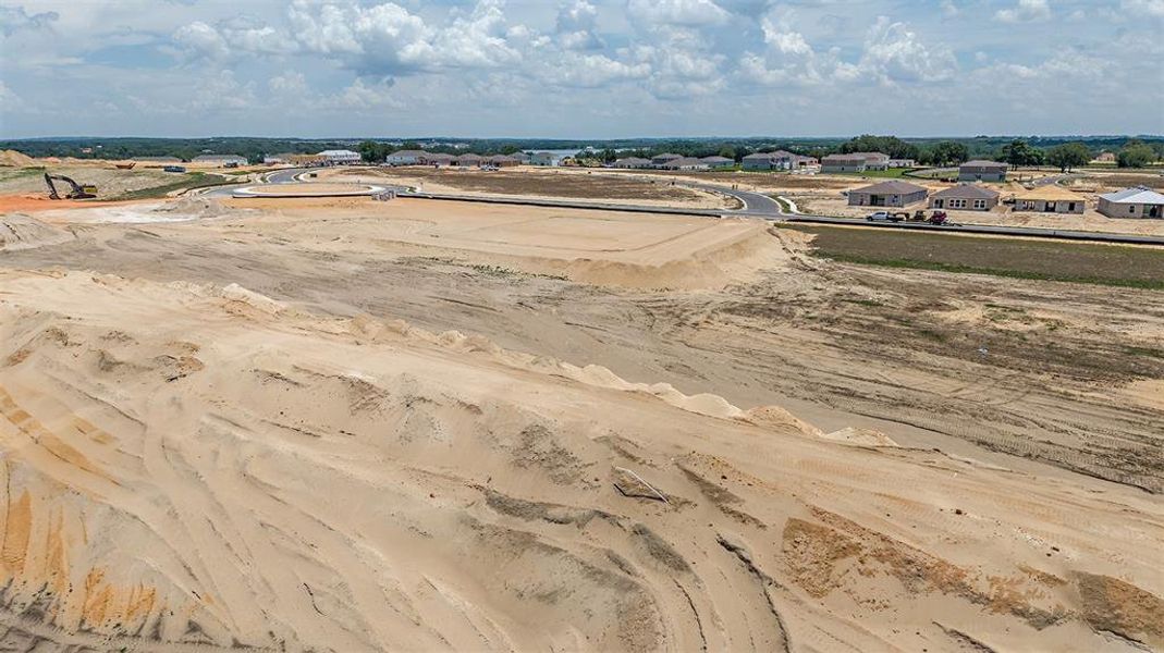 Site preparation for new homesites in Waterstone, Groveland (Image 43).