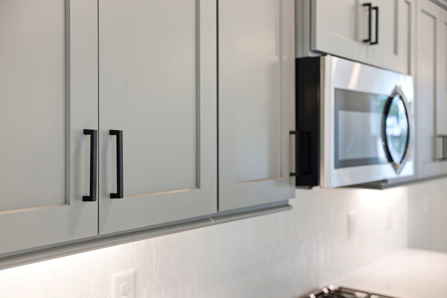 Representative interior finishes for a home built from the The Lofton by RobuckHomes in Downtown Wilmington Collective, Wilmington (Image 79).
