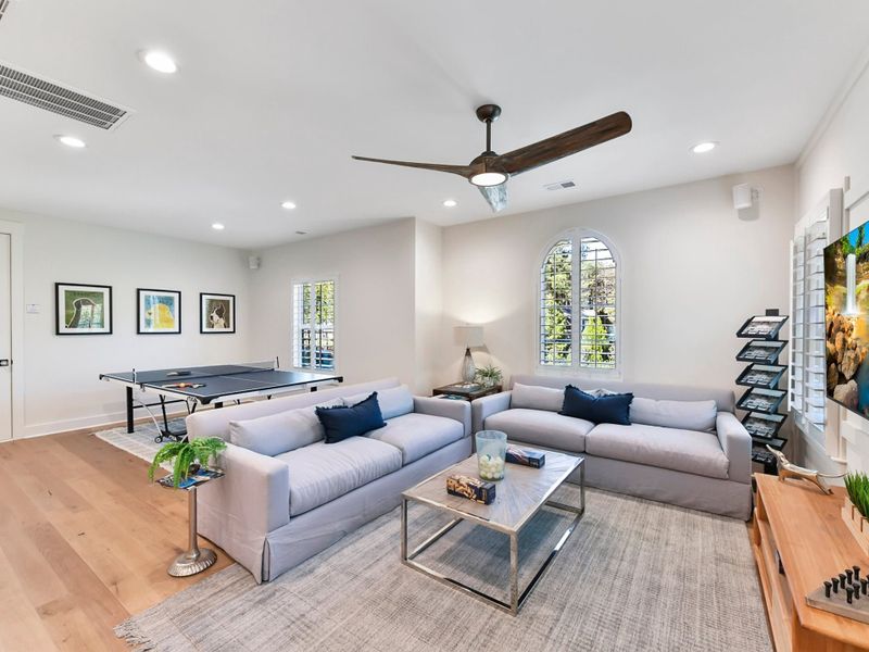 Representative furnished interior of a home built from the Marin-Expanded by Classica Homes in Riverchase Estates, Lancaster (Image 63).