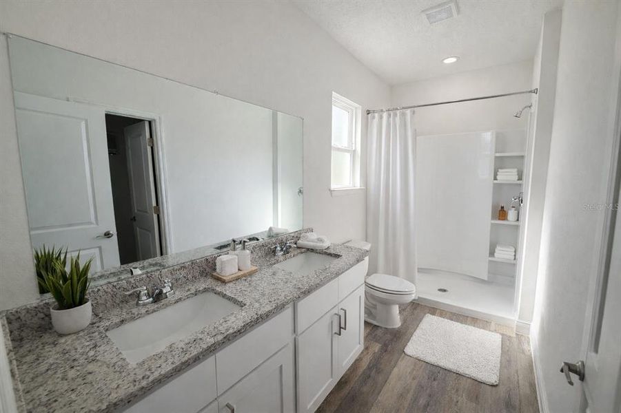 Furnished interior view inside a new home in , Sanford (Image 11).