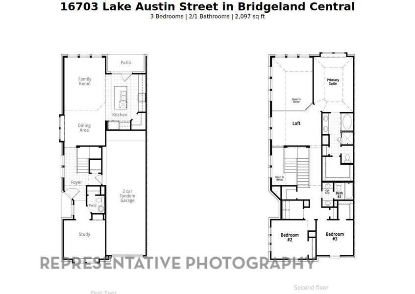 2D floor plan layout of this home in , Cypress, TX (Image 4).