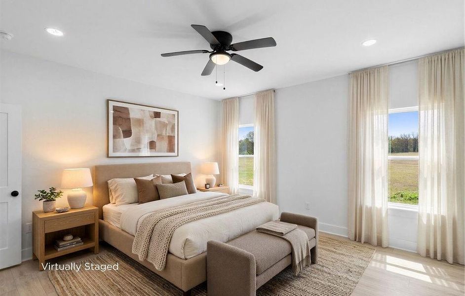 Furnished interior view inside a new home in , Mount Pleasant (Image 8).