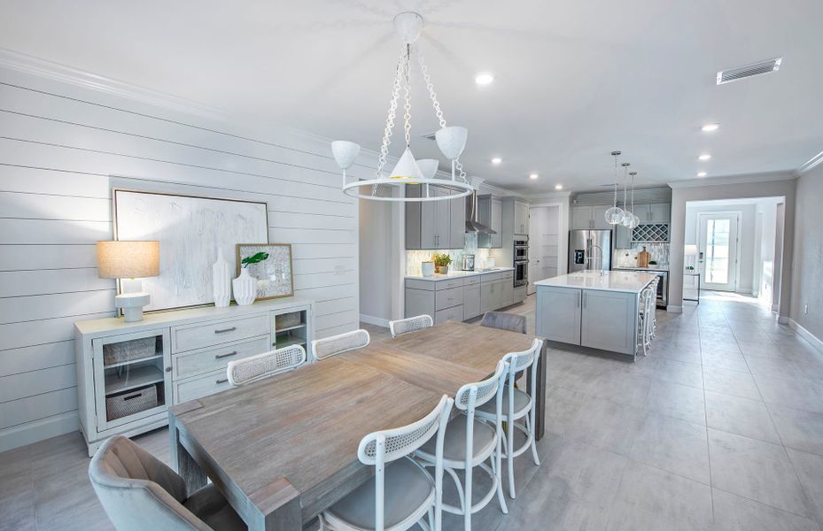 New home construction layout