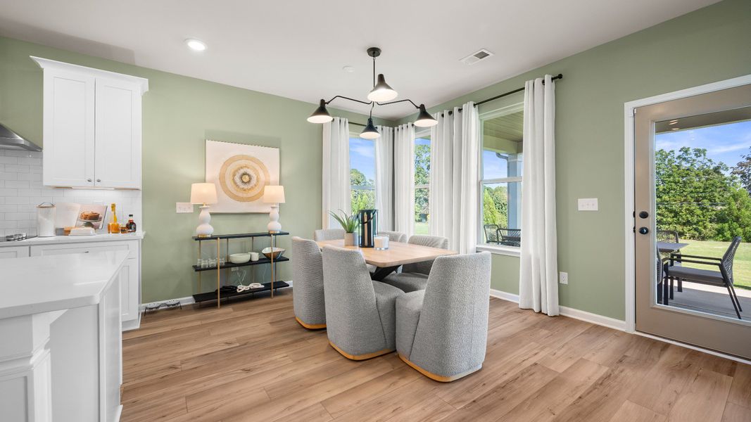 Representative furnished interior of a home built from the Clarity by DRB Homes in Northcroft, Loganville (Image 18).