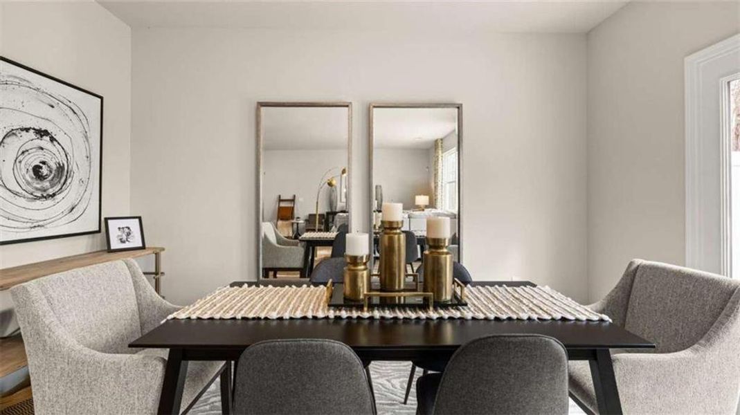 Furnished interior view inside a new home in Echo Glen, Stockbridge (Image 60). Furnished interior view inside a new home in Echo Glen, Stockbridge (Image 60).